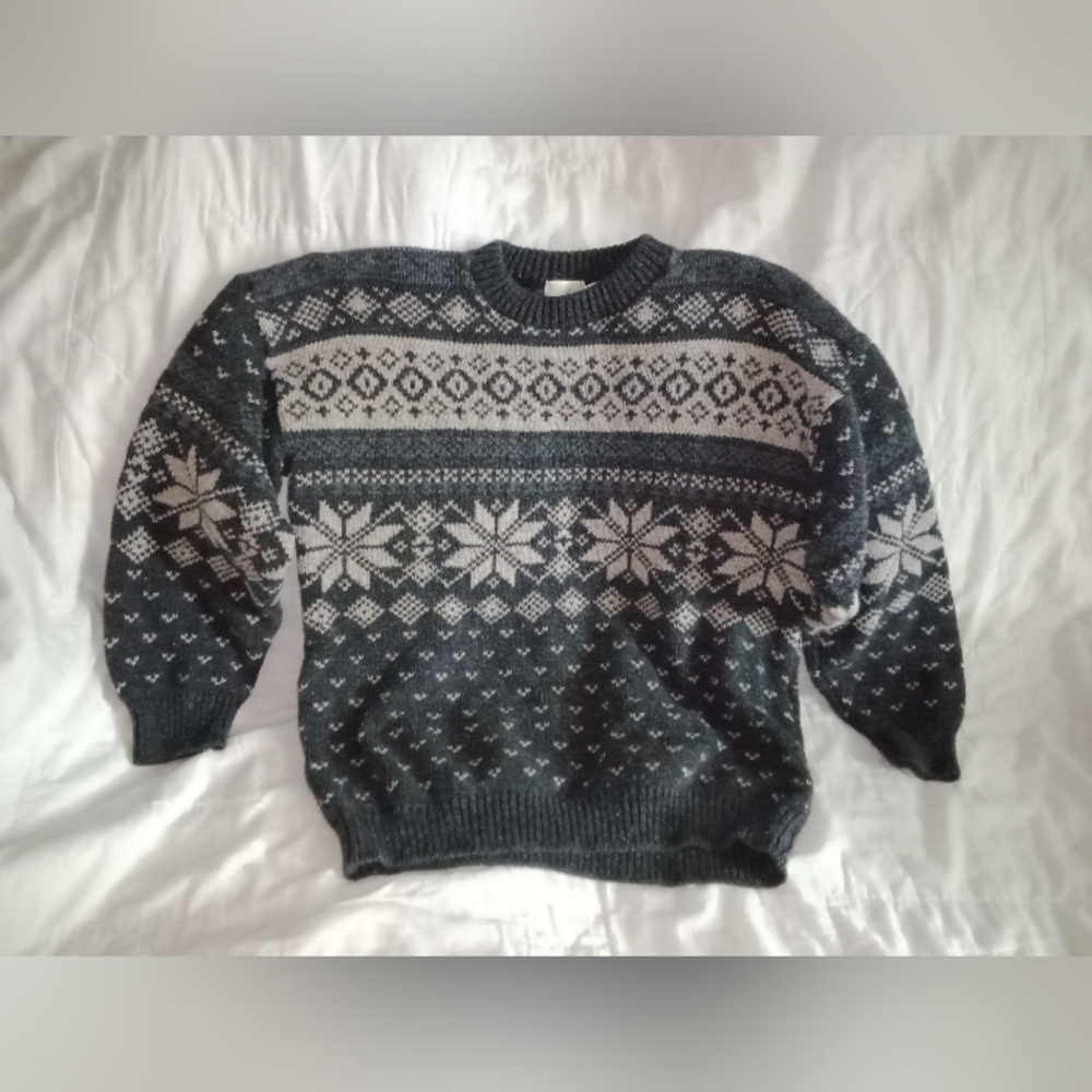 Alpine Ridge Rugged Wear Geometric Abstract Sweater Size XL